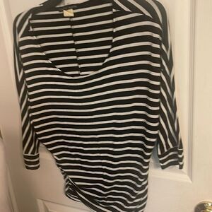 Fashion Dazzle Top Black/white medium